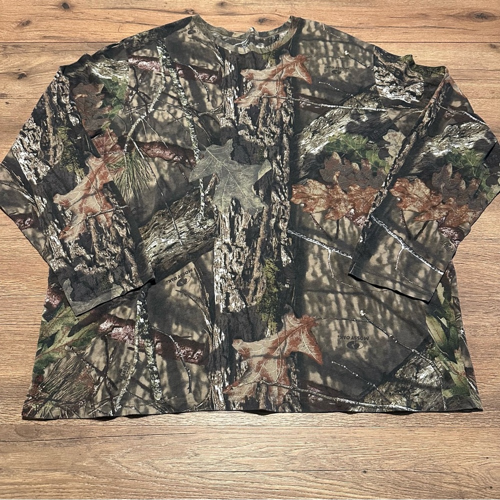 Mossy Oak Break-Up Camo Long Sleeve Tee Size 3XL